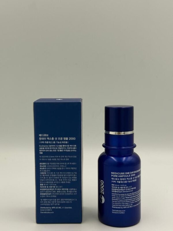 l'Ampoule One Day Exosome Shot 2000 de Medicube(30ml)