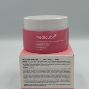 Medicube PDRN Pink Collagen Capsule Cream – Niacinamide 5%.