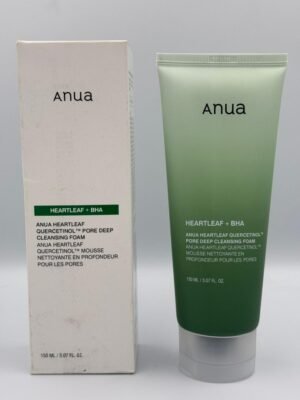 ANUA Heartleaf + BHA Quercetinol™ Pore Deep Cleansing Foam (150ml)
