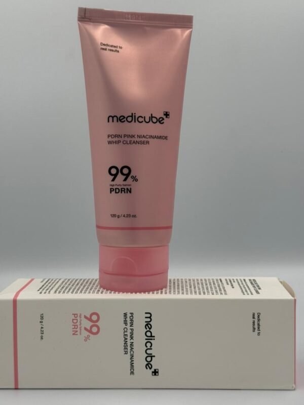 Medicube PDRN Pink Niacinamide Whip Cleanser – 99% PDRN (120g)